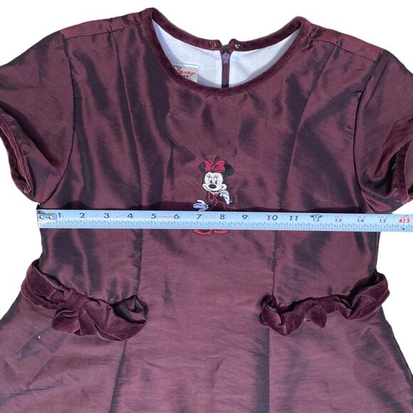 The Disney Store Minnie Mouse Elegant Gown Dress Kids Sz 10/12 - Picture 4 of 9